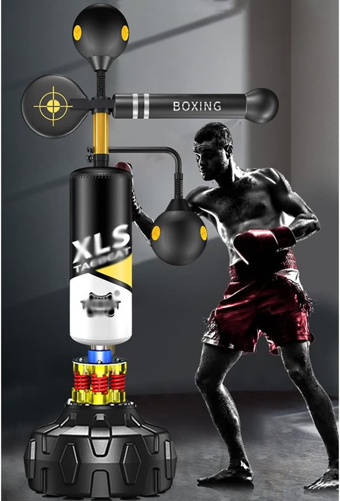 Boxing Reflex Ball Cobra Bag with Spinning Bar